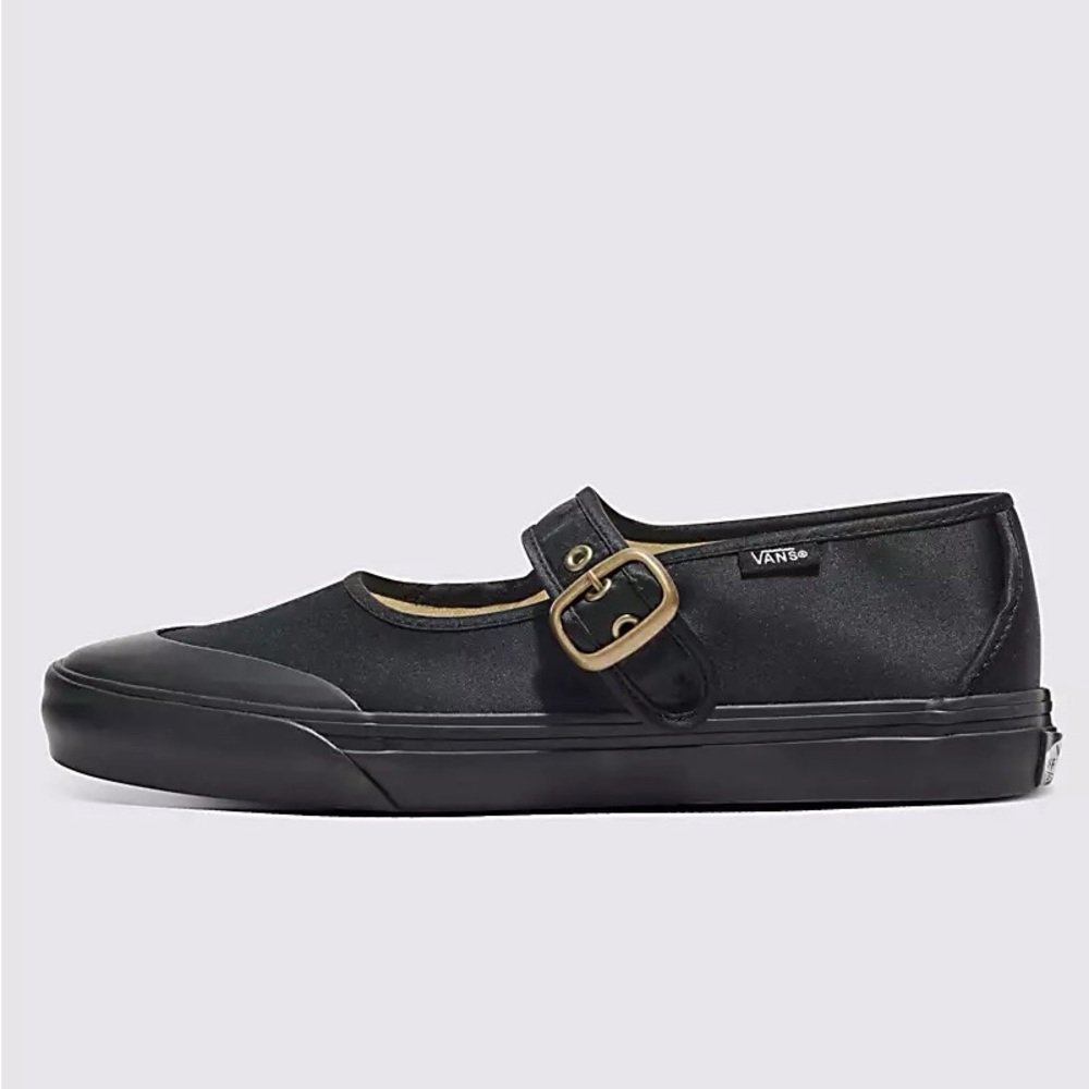 Vans Black Buckle Mary Jane Shoes